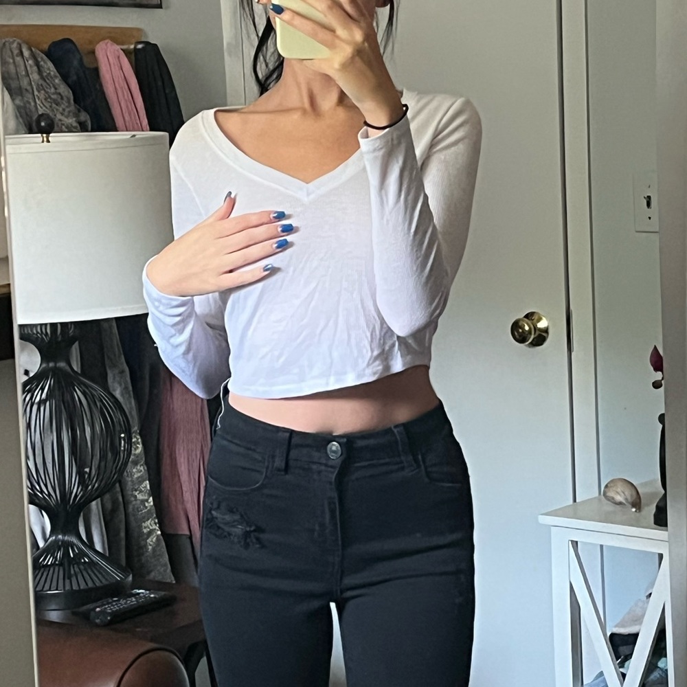 BOZZOLO White Long Sleeve (M)